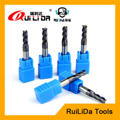 Alüminyum işleme köşe yarıçapı son değirmen kesici