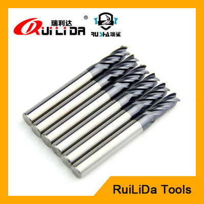 Alüminyum işleme köşe yarıçapı son değirmen kesici