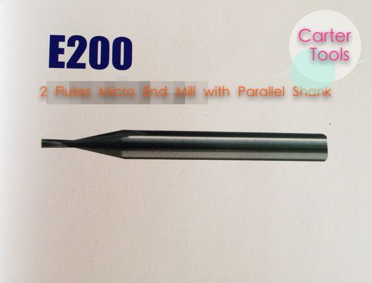 समानांतर टांग के साथ डबल बांसुरी सूक्ष्म अंत चक्की