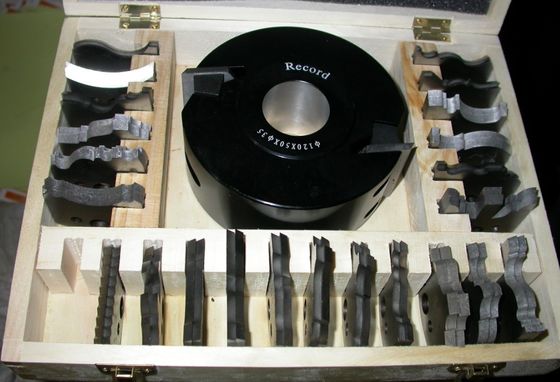 CNC Ağaç İşleme Makinesi için TCJ2003 Değiştirilebilir Bıçaklar Şekillendirici Kesici Başlık