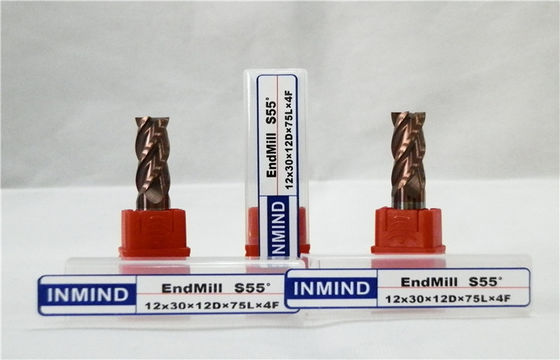 Dört uzun ulaşmak katı karbid sonunda Mills düz frezeler yüksek performans ile flüt