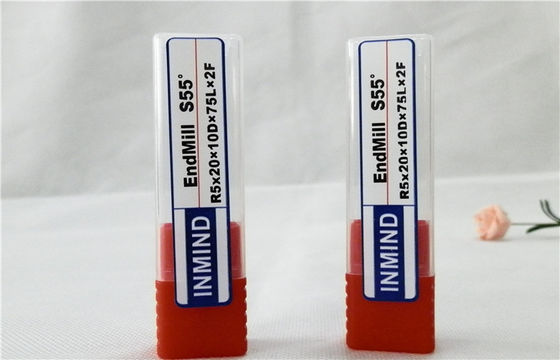 HRC55 Standart Karbür Frezeler / Yüksek Hızlı Topu Burun Freze Kesiciler