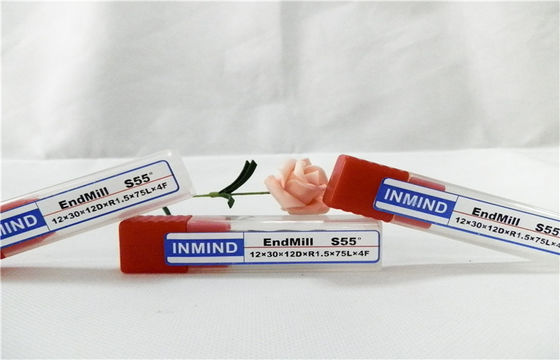 Dört köşe RADIUS sonunda değirmen karbür uzun şaftlı mikro sonunda değirmen freze flüt