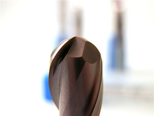 TiAlN phủ bóng Micro End Mills Solid Carbide Cắt Tool với tốc độ cao