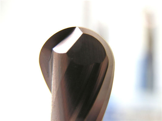 TiAlN phủ bóng Micro End Mills Solid Carbide Cắt Tool với tốc độ cao