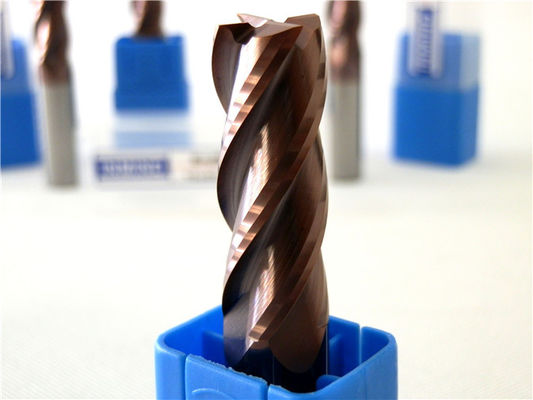 Dört düz frezeler yüksek hassasiyet freze kesici Meydanı son değirmen flüt