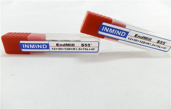 চার বাঁশি কোণার ব্যাসার্ধ শেষ চাকি কারবাইড লং ঠেং মাইক্রো শেষ চাকি