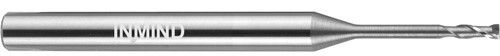 Due utensili per il taglio standard rivestiti del collo lungo dei mulini di estremità di sgrossatura della flauto