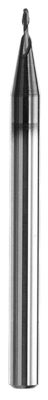 ความเร็วสูงมิลลิ่งไมโคร End Mills Standard 2 ขลุ่ยเครื่องมือตัด HR C60